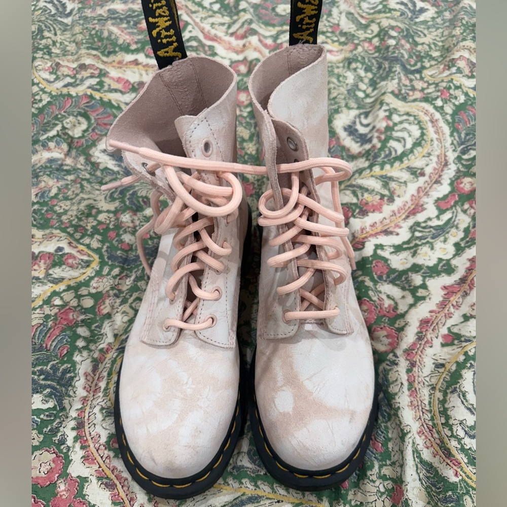 Dr. Martens 1460 Pascal Pink Tie Dye Boots